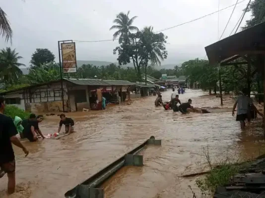 major flood struck Sumur